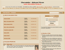 Tablet Screenshot of chorvatsko-forum.cz